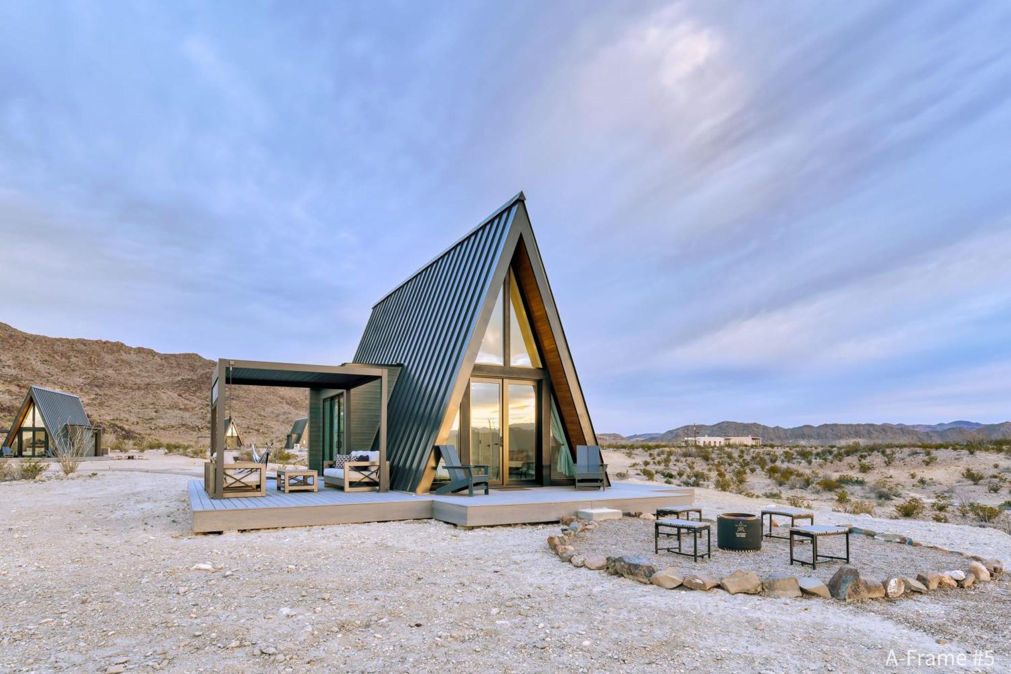 Stardust Big Bend Luxury A-Frame#5 Great Views Villa Terlingua Eksteriør bilde