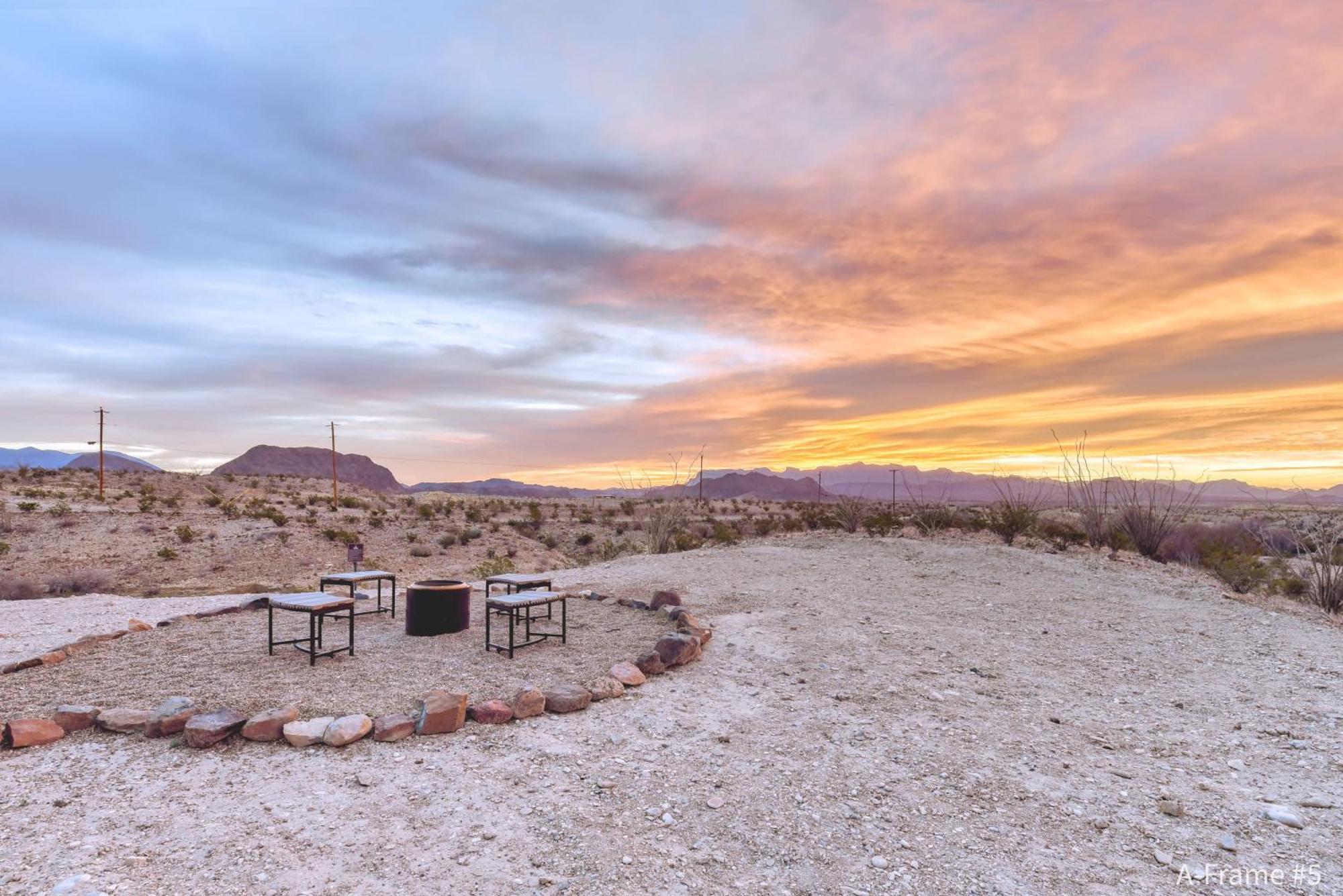 Stardust Big Bend Luxury A-Frame#5 Great Views Villa Terlingua Eksteriør bilde