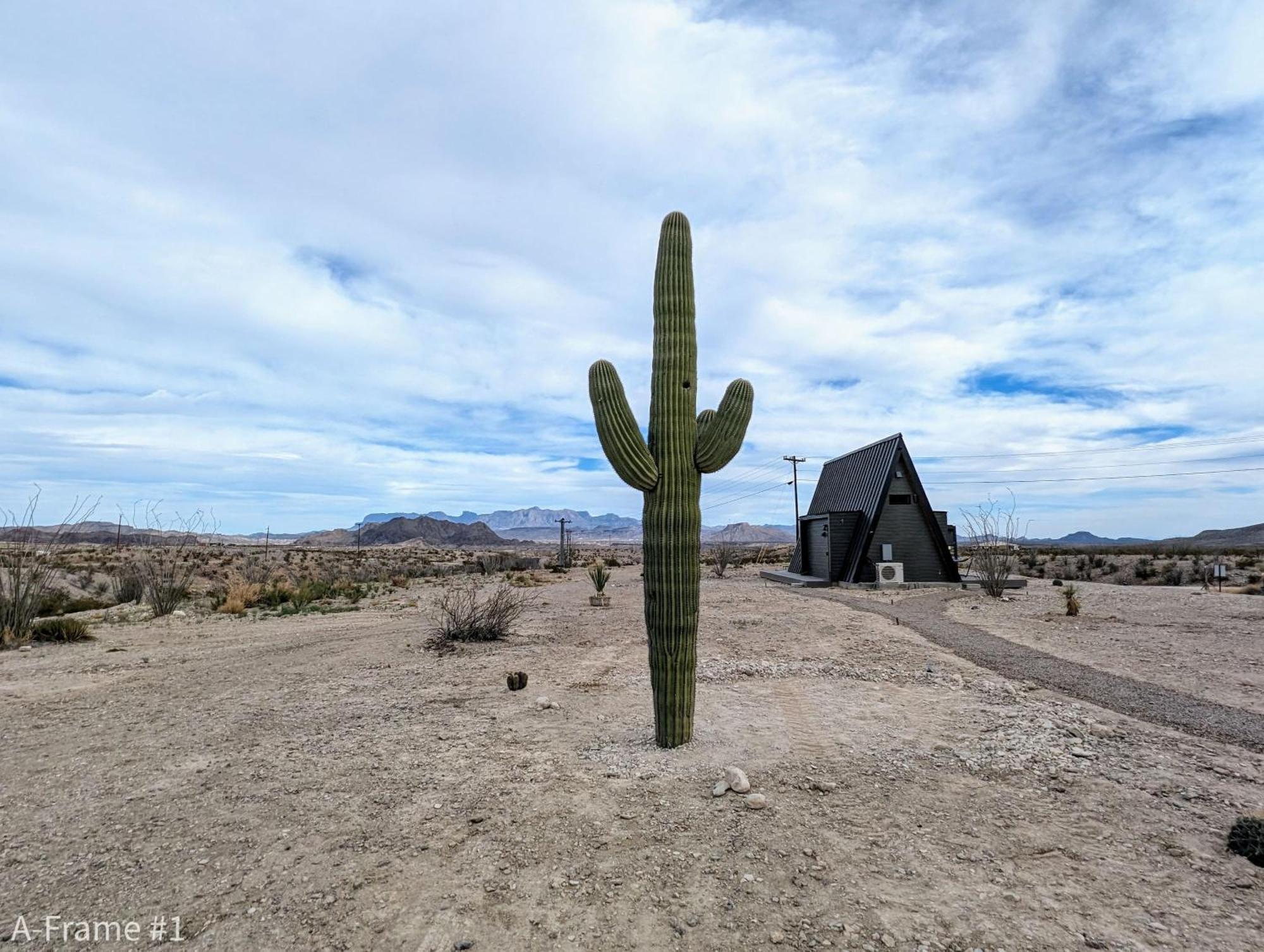 Stardust Big Bend Luxury A-Frame#5 Great Views Villa Terlingua Eksteriør bilde