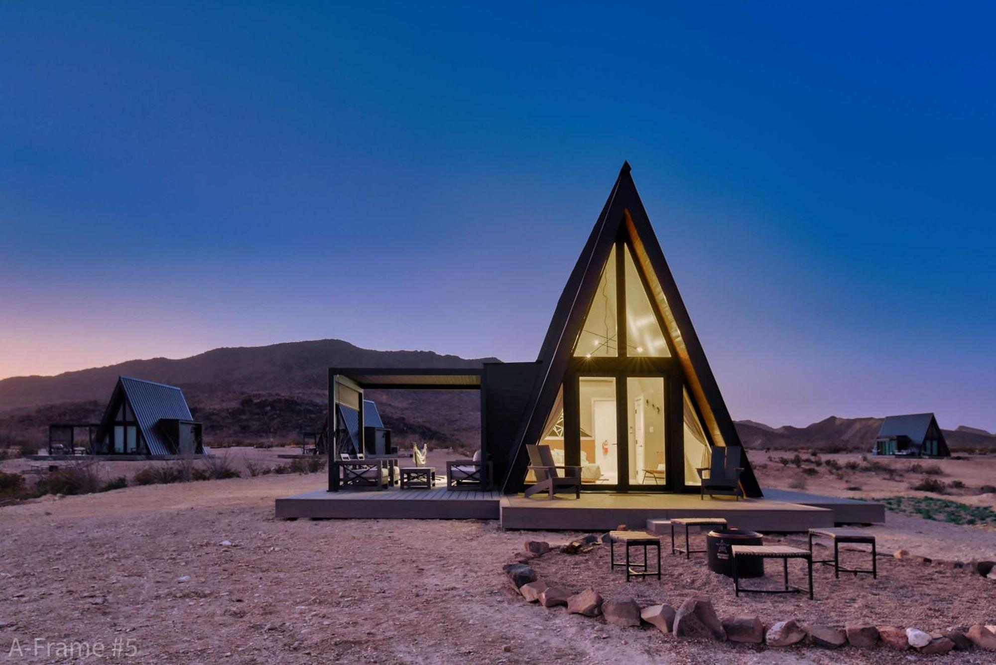 Stardust Big Bend Luxury A-Frame#5 Great Views Villa Terlingua Eksteriør bilde