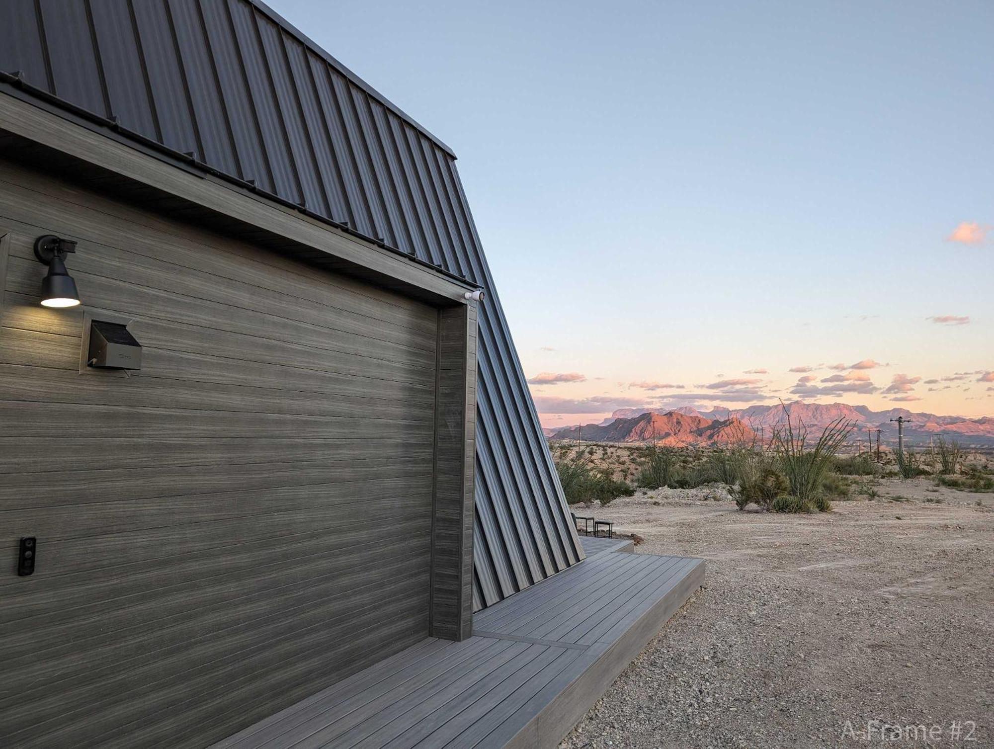 Stardust Big Bend Luxury A-Frame#5 Great Views Villa Terlingua Eksteriør bilde