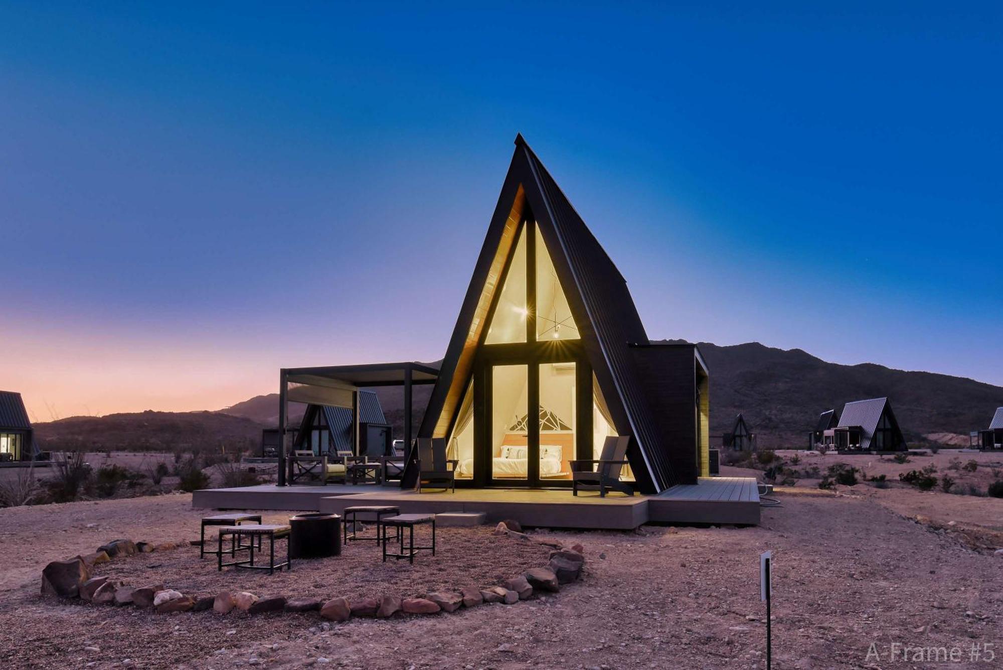 Stardust Big Bend Luxury A-Frame#5 Great Views Villa Terlingua Eksteriør bilde