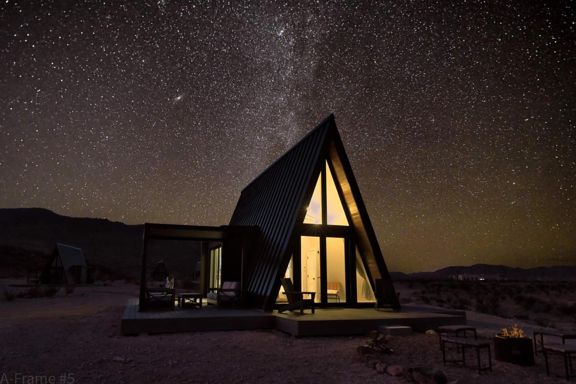 Stardust Big Bend Luxury A-Frame#5 Great Views Villa Terlingua Eksteriør bilde